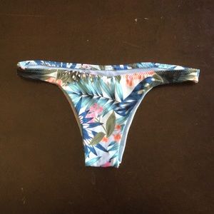 Tropical cheeky Bikini Bottoms - Handmade